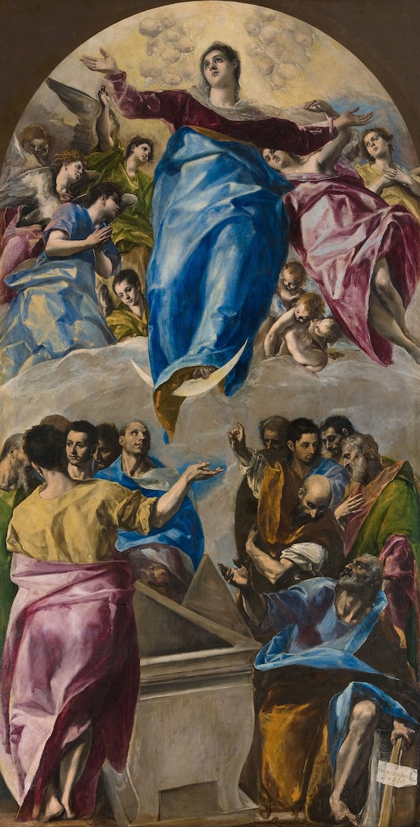Assumption of the Virgin, 1577 by El Greco