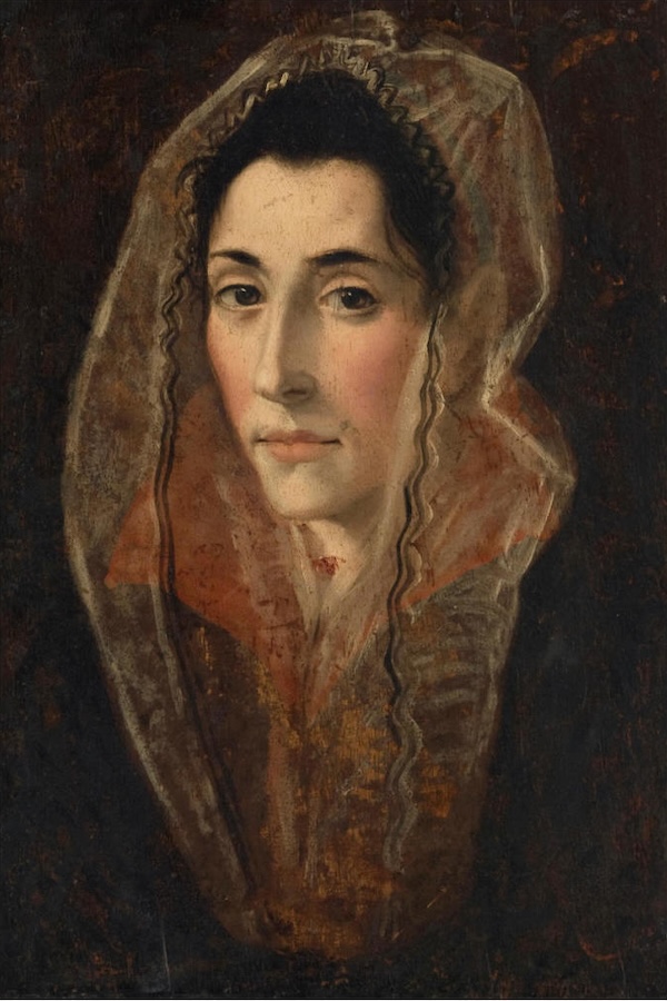 A Female Portrait, 1978-81 by El Greco