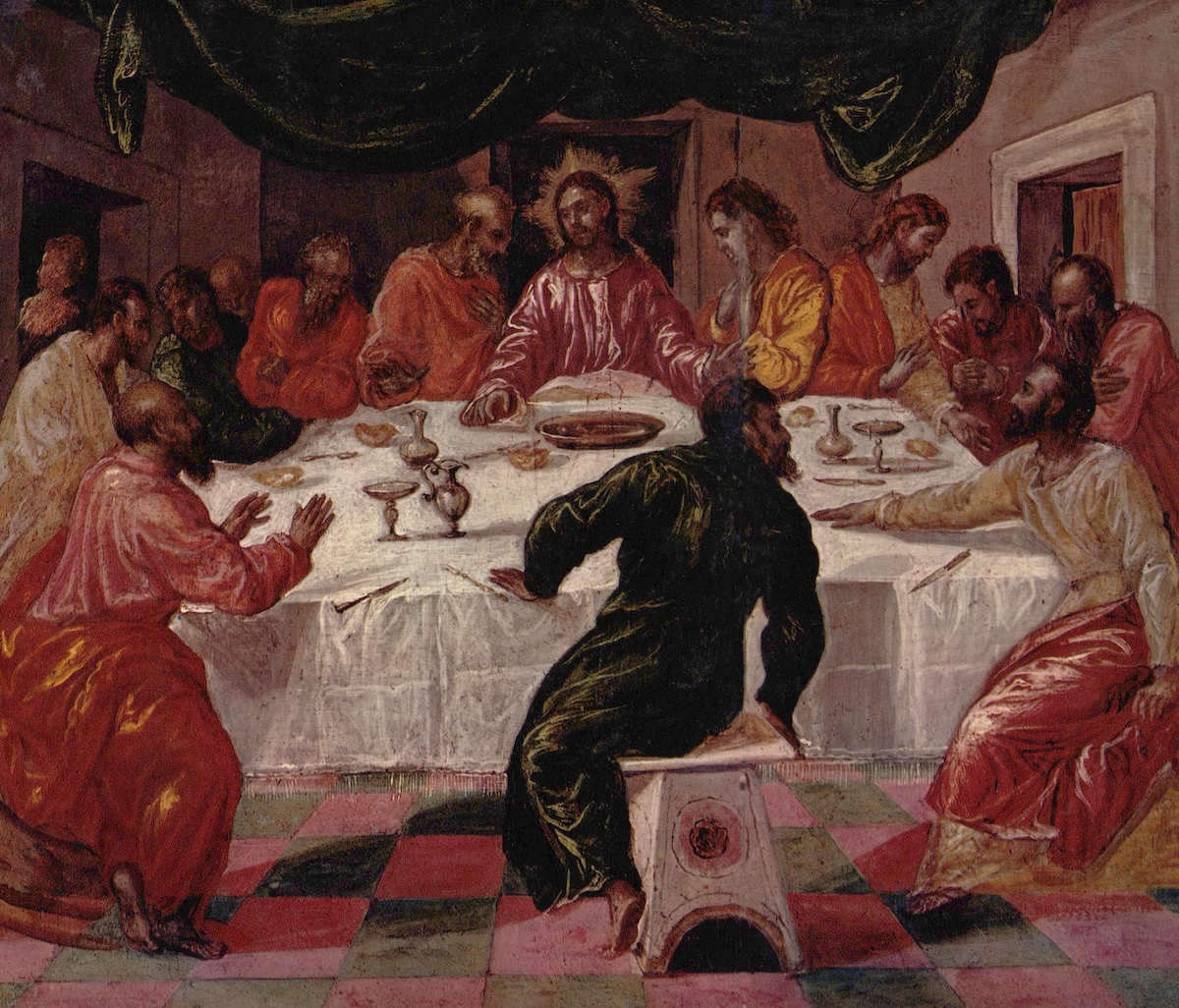 The Last Supper, 1568 - by El Greco