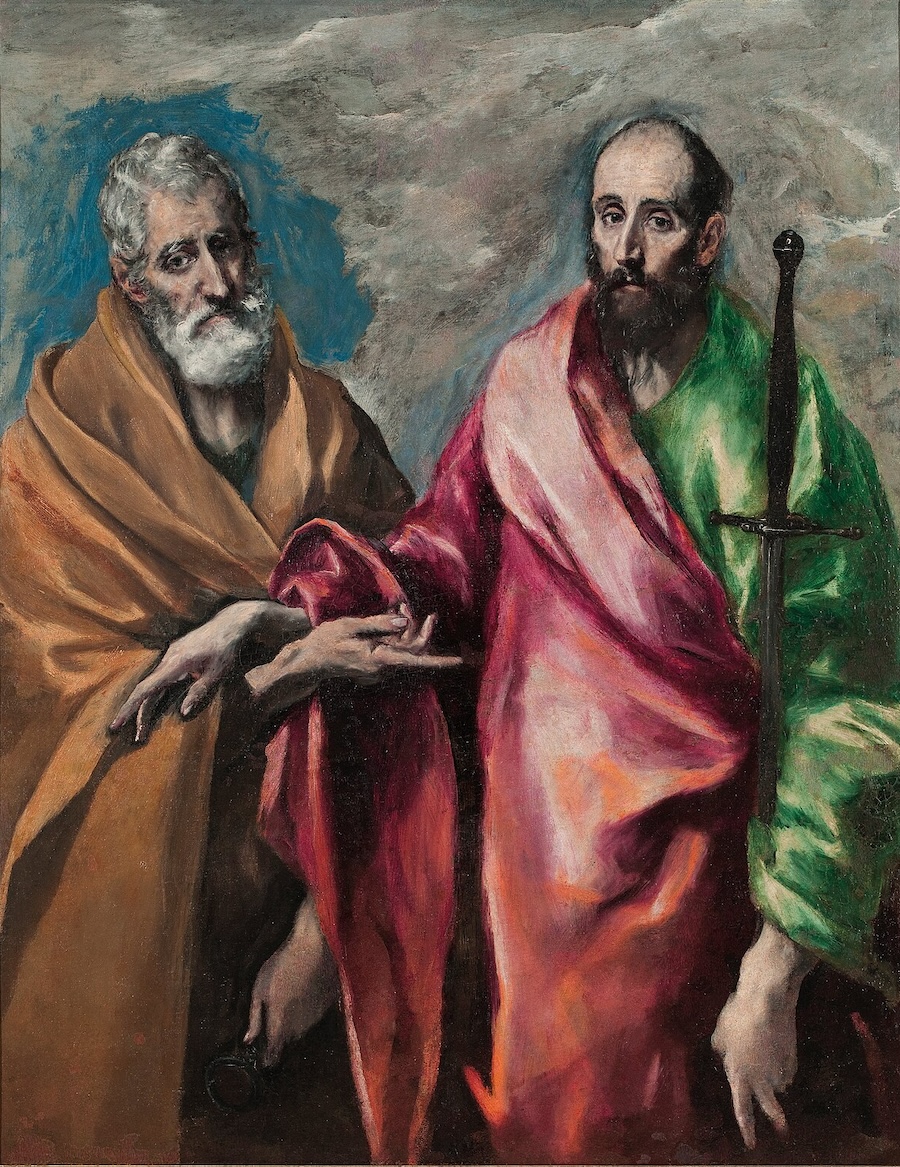 St. Peter and St. Paul, 1605-08 by El Greco