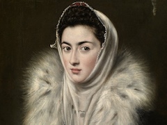 A Lady in a Fur Wrap by El Greco