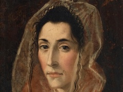 A Female Portrait by El Greco